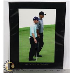 TIGER WOODS / MIKE WEIR GOLF PHOTO