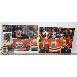 CONNOR MCDAVID EDMONTON OILERS PHOTOS AND CARD