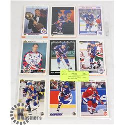 MARK MESSIER 20 HOCKEY CARD LOT HOF 80S AND 90S