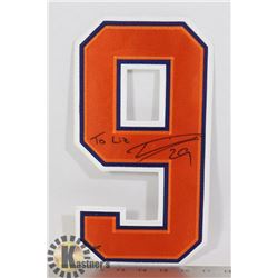 LEON DRAISAITL EDMONTON OILERS SIGNED JERSEY  #