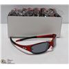 Image 1 : BOX OF RED OAKLEY STYLED SUNGLASSES