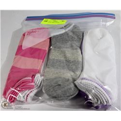 9PK LADIES ANKLE SOCKS