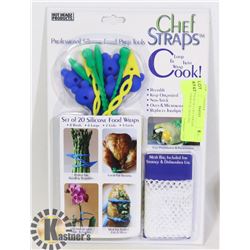 NEW PACK OF CHEF STRAPS (PROFESSIONAL SILICONE