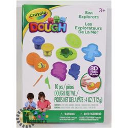NEW 10PC CRAYOLA DOUGH: SEA EXPLORERS