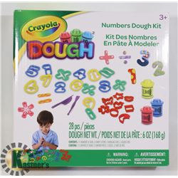 NEW 28PC CRAYOLA DOUGH: NUMBERS DOUGH KIT