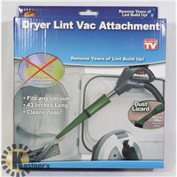 NEW DRYER LINT VAC ATTACHMENT