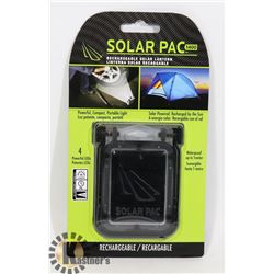 NEW LED SOLAR POWER RECHARGEABLE LANTERN