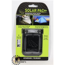 NEW LED SOLAR POWER RECHARGEABLE LANTERN