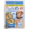 Image 1 : NEW LUCKY LEASH 2 IN 1 RETRACTABLE LEASH AND