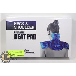 NEW NECK AND SHOULDER REUSABLE HEAT PAD