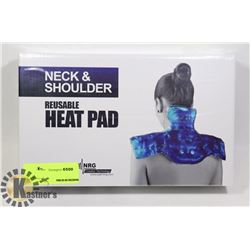 NEW NECK AND SHOULDER REUSABLE HEAT PAD