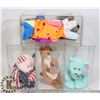 Image 1 : FLAT OF 5 COLLECTIBLE BEANIE BABIES, SOME WITH