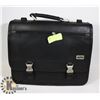 Image 1 : BLACK LEATHER LAPTOP BAG/ATTACHE CASE