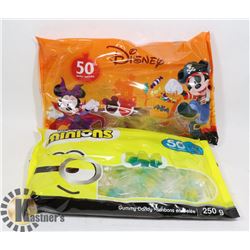 BAG OF 50 DISNEY GUMMY CANDY SOLD WITH BAG OF 50