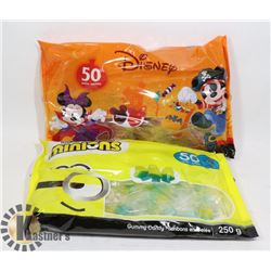 BAG OF 50 DISNEY GUMMY CANDY SOLD WITH BAG OF 50
