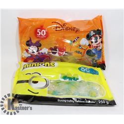 BAG OF 50 DISNEY GUMMY CANDY SOLD WITH BAG OF 50