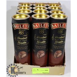 CASE OF 12 BAILYS HAZELNUT IRISH CREAM TRUFFLES