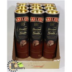 CASE OF 9 BAILYS HAZELNUT IRISH CREAM TRUFFLES