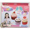 Image 1 : NEW PUFFY CUPCAKES KEY CHAIN MAKING CRAFT KIT
