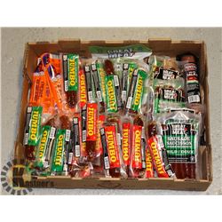 FLAT OF ASSORTED BEEF JERKY