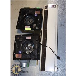 2 PANASONIC FV-11VQ3 120V COMMERCIAL ROOM VENT