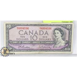 MODIFIED FACE 1954 $10