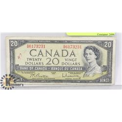 MODIFIED PORTRAIT 1954 $20