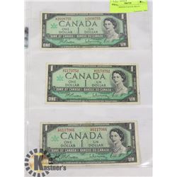 1967 MODIFIED PORTRAIT $1 BILLS