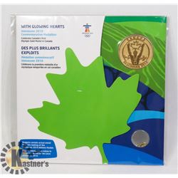 VANCOUVER 2010 WITH GLOWING HEARTS  NUGGETS AND