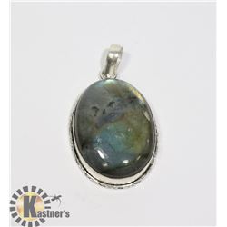 #101-LABRADORITE PENDANT