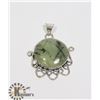 Image 1 : #21-PREHNITE PENDANT