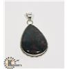 Image 1 : #49-BLOODSTONE PENDANT