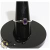 Image 1 : #178-PURPLE AMETHYST RING SIZE 7.7