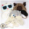 Image 1 : LOT OF 3 ANIMAL FACE TOQUES