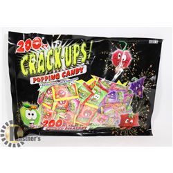 200 COUNT CRACK UPS POPPING CANDY