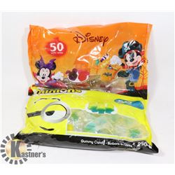 BAG OF 50 DISNEY GUMMY CANDY SOLD WITH BAG OF 50