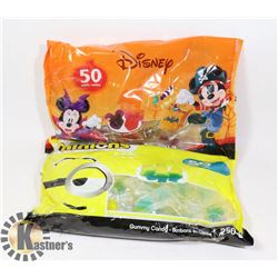BAG OF 50 DISNEY GUMMY CANDY SOLD WITH BAG OF 50