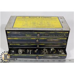 SMALL PARTS ORGANIZER CABINET