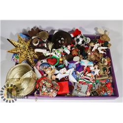 DECORATIVE PURPLE TRAY (19"L X 14"W) FULL