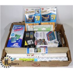 FLAT W/NEW HOUSEHOLD ITEMS INCL. 5 ROLLS