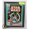 Image 1 : STARWARS $1 COLLECTORS COMIC IN FRAME  AWESOME