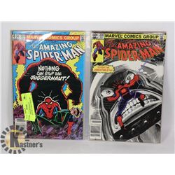 2 AMAZING SPIDERMAN COLLECTORS COMICS #229, 230