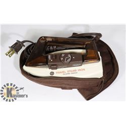 VINTAGE GE PORTABLE TRAVEL STEAM IRON