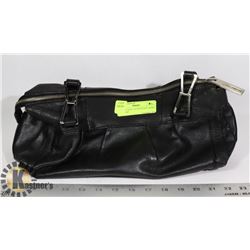 USED BLACK CALVIN KLEIN LADIES HANDBAG