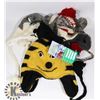 Image 1 : LOT OF 3 ANIMAL FACE TOQUES