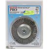 Image 1 : OSBORN PRO 61/2 HIGH SPEED KNOT WIRE WHEEL BRUSH