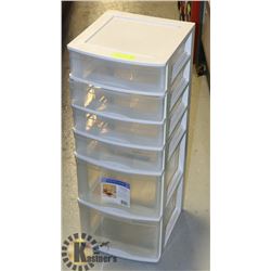 GRACIOUS LIVING 6-DRAWER STORAGE SYSTEM