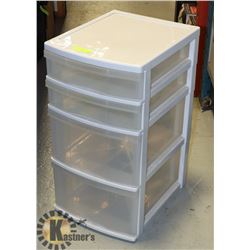 GRACIOUS LIVING 4-DRAWER STORAGE SYSTEM