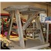 Image 1 : HOME MADE WOOD OUTDOOR TABLE