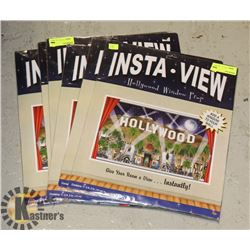 BUNDLE OF INSTA VIEW HOLLYWOOD WINDOW PROPS